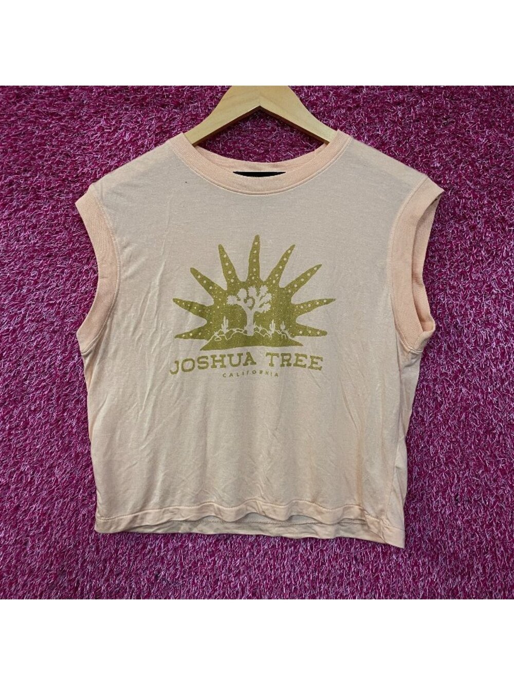 Joshua Tree Yucca Tree Muscle Tissue Tee Size Small